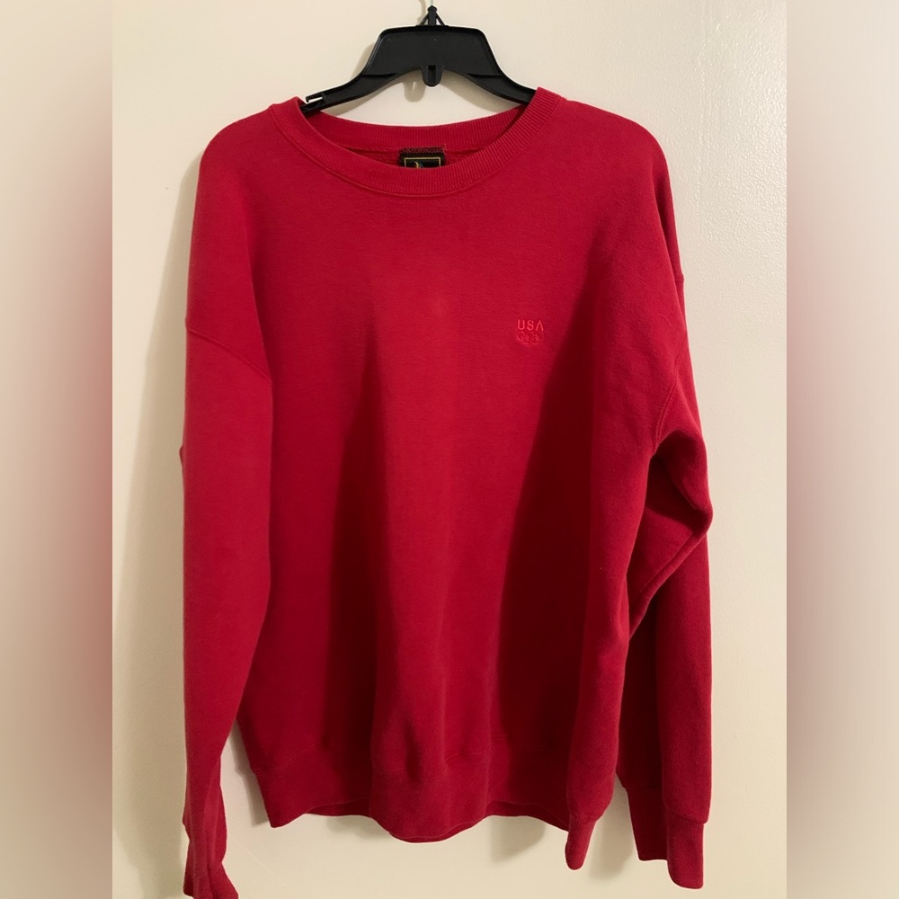 Vintage red USA Olympic crewneck